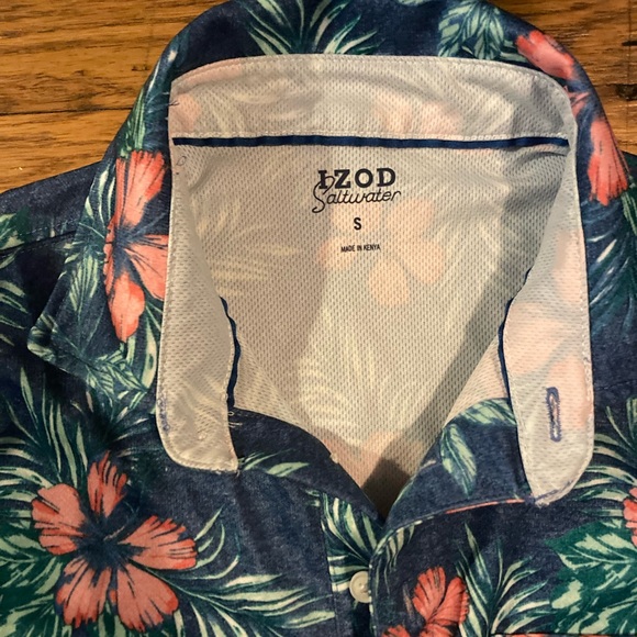 Izod Hawaiian Golf Polo Size Small - Picture 4 of 4